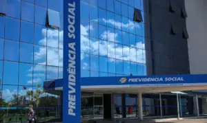 Entrada do Instituto Nacional do seguro social do concurso Perito do INSS