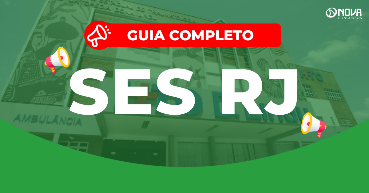 Concurso SES RJ: Iniciada a escolha da banca! 268 vagas!