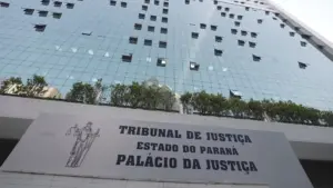 Entrada do Tribunal de Justiça do Estado do Paraná do concurso TJ PR!