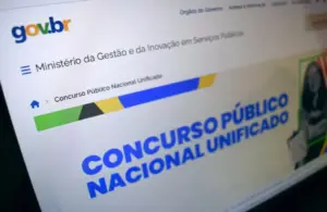 Página do Concurso Nacional Unificado do concurso unificado 2025