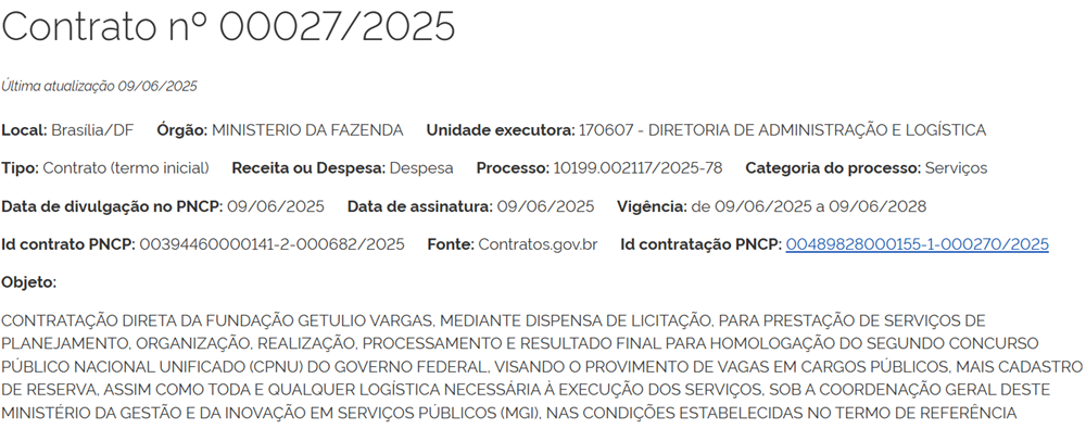 Concurso INSS 2025: FGV é a banca do CNU! 300 vagas de Analista! 1 concurso inss 2025 tem banca contratada para organizar o cnu
