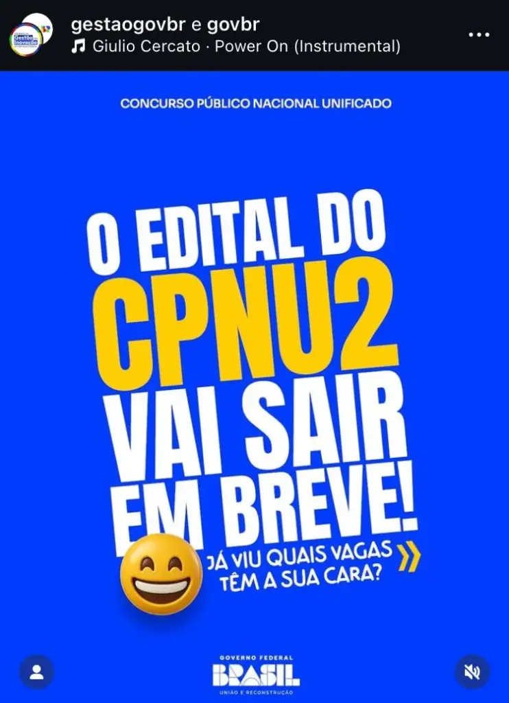 concurso cnu 2025 terá edital publicado em breve publicação mgi 