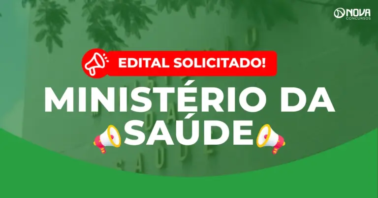 Concurso Ministério da Saúde: Edital solicitado para 7.027 vagas!