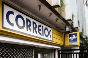 Fachada dos correios do concurso correios
