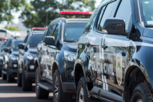Carro da Polícia Civil do Mato Grosso do Sul do edital PC MS