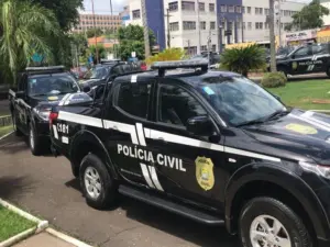 Carro da Polícia Civil do Piauí do concurso PC PI