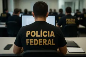 Policial Federal do concurso PF Administrativo