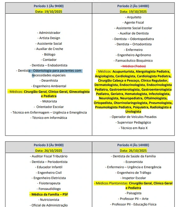 Concurso Prefeitura de Varginha MG: Saiu o edital com 849 vagas! 6 Cronograma das provas do concurso Prefeitura de Varginha!