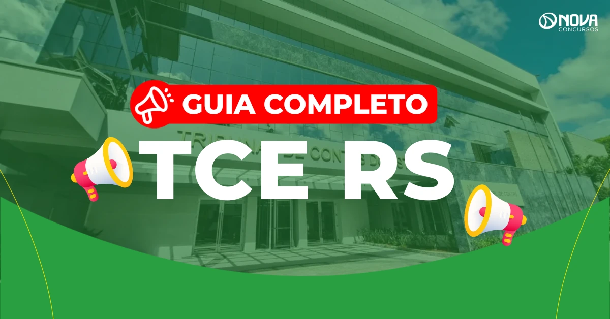 Concurso TCE RS: Provas em outubro! 45 vagas!