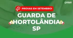 Concurso Guarda de Hortolândia SP: Salário de R$3,9 mil e provas em setembro!