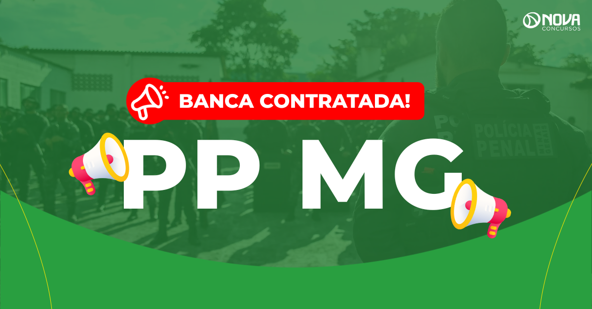 Concurso Polícia Penal MG: Banca contratada! 1.178 vagas de nível médio!