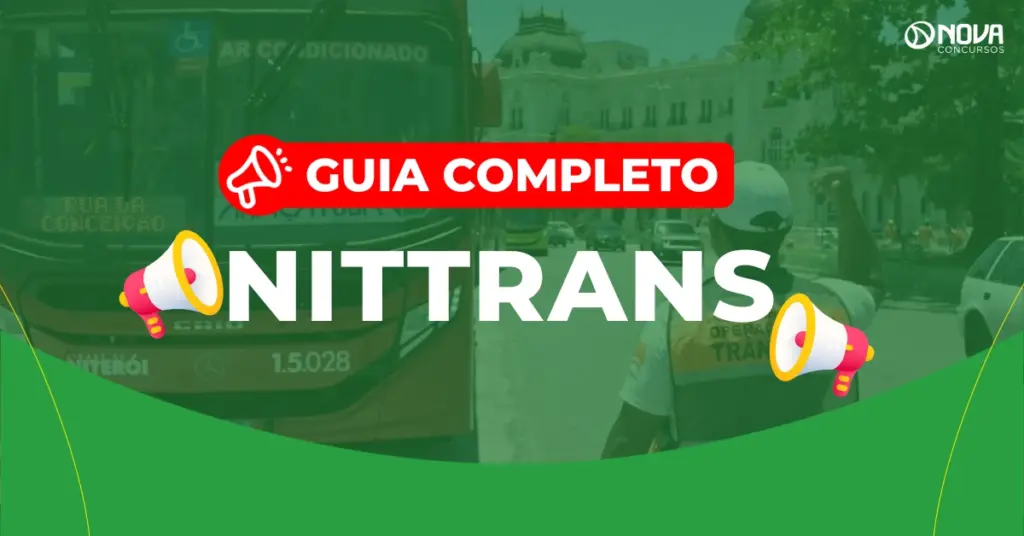 Concurso Nittrans: Provas em outubro! 6.614 inscritos!