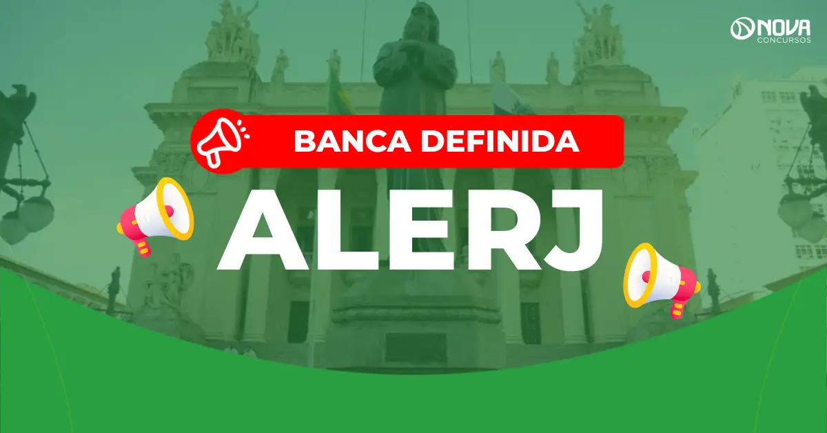 Concurso Alerj: FGV contratada! 109 vagas!