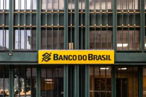 Entrada do banco do brasil do concurso banco do brasil 2025