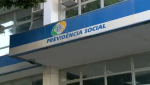 Fachada da Previdência Social do concurso INSS