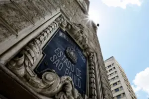 fotografia da fachada do mp sp