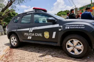 Carro da Policía Civil do Piauí do concurso polícia civil pi
