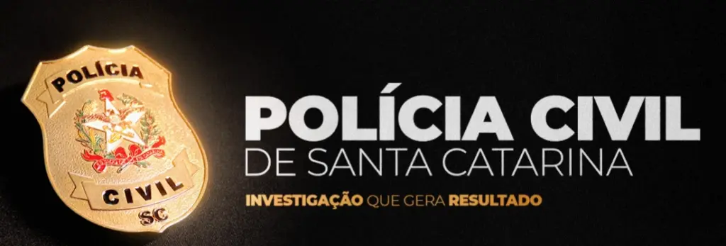 Concurso PC SC: 300 vagas estão confirmadas para 2025! 1 Logo da página oficial da Polícia Civil de Santa Catarina