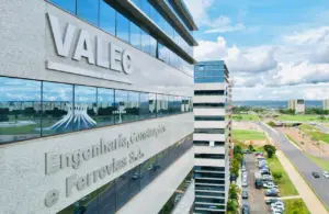 fotografia da fachada do prédio da valec