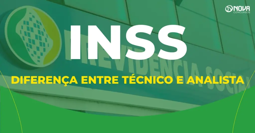 Qual a diferença entre um Analista e um Técnico do INSS?