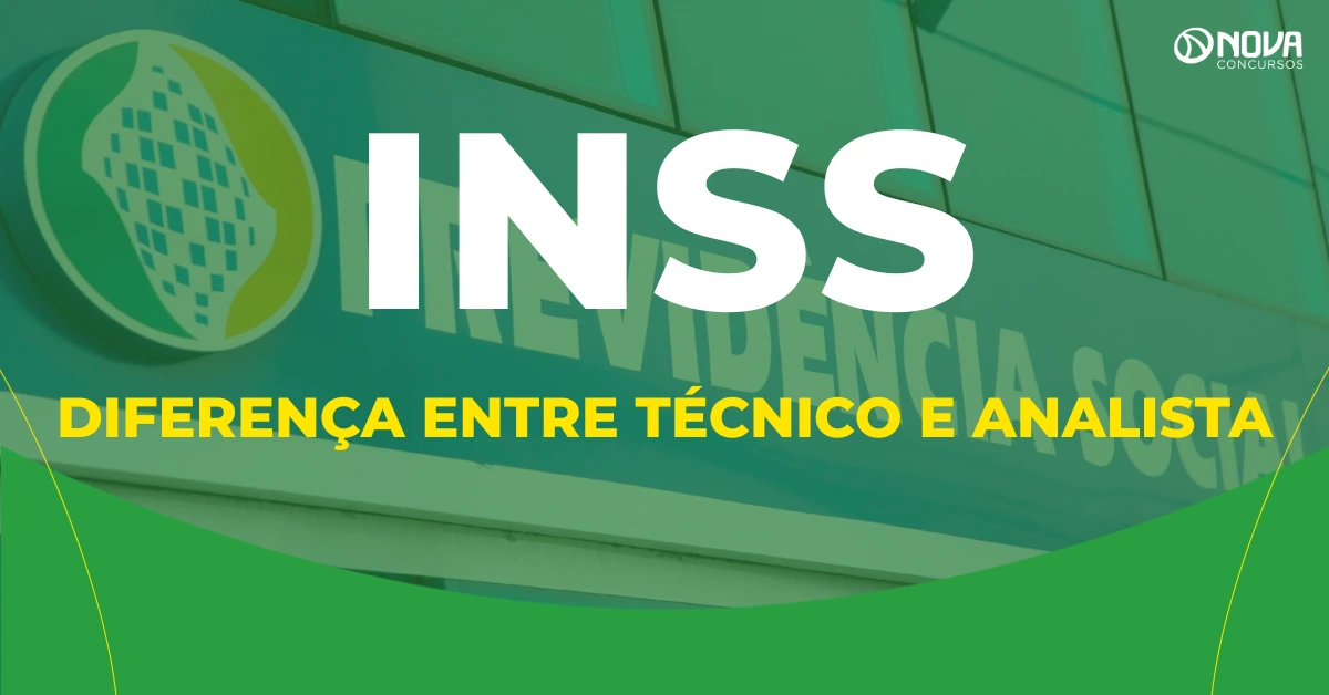 Qual a diferença entre um Analista e um Técnico do INSS?