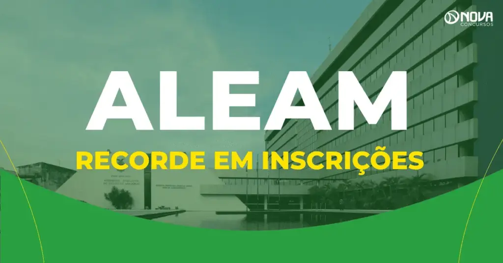 Concurso Aleam bate recorde com 23 mil inscritos em 24 horas!