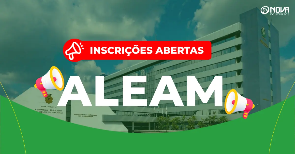 Como fazer a inscrição no concurso Aleam 2025? Guia completo!