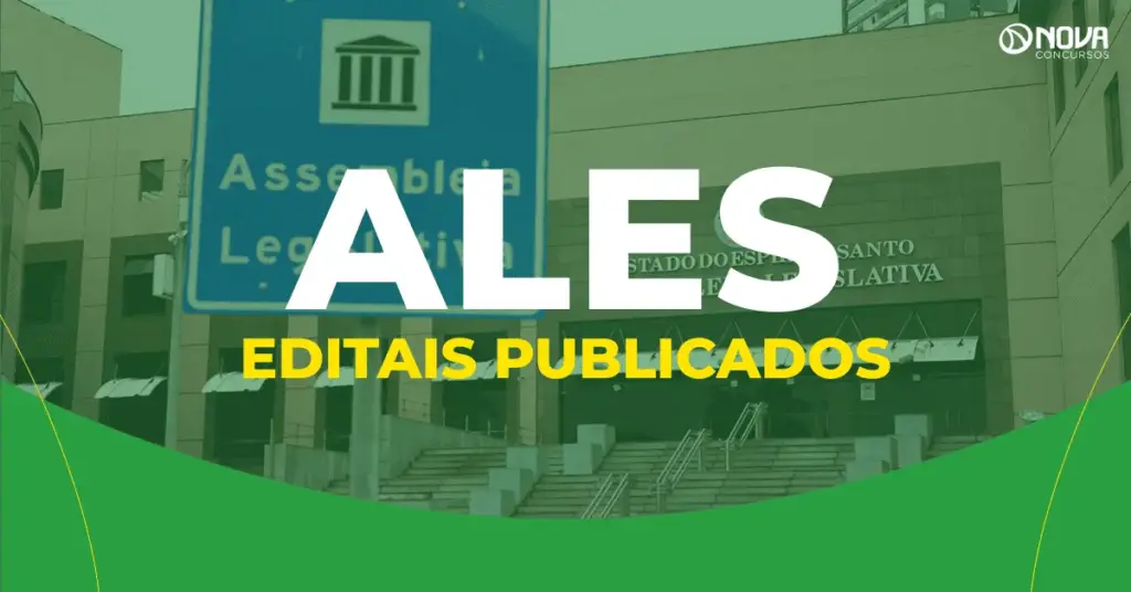Concurso Ales publica dois editais com 35 vagas!