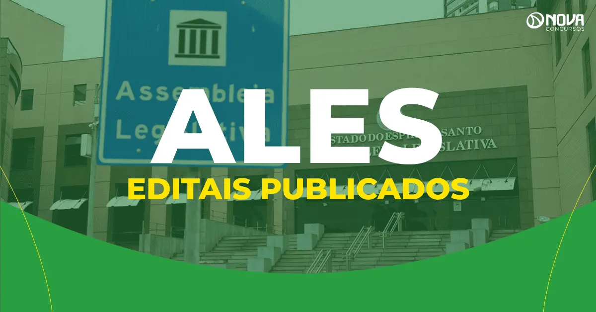 Concurso Ales publica dois editais com 35 vagas!