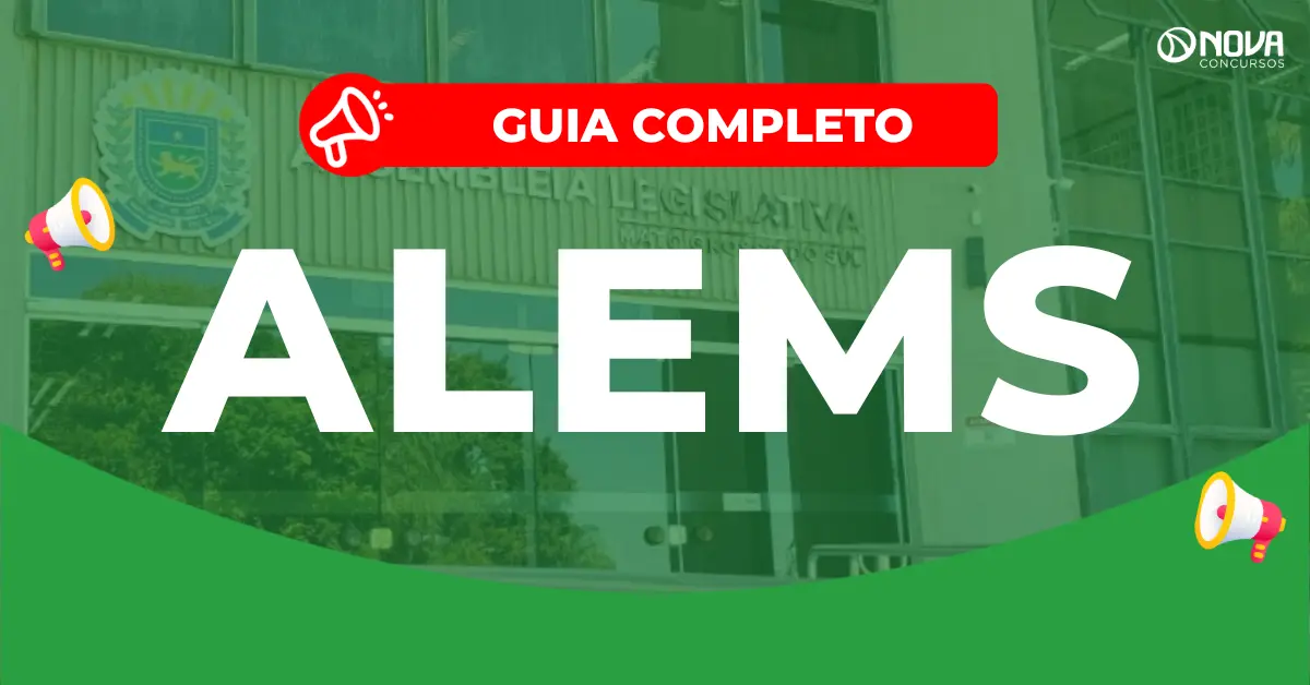 Concurso ALEMS: Comissão formada! Edital em 2025!