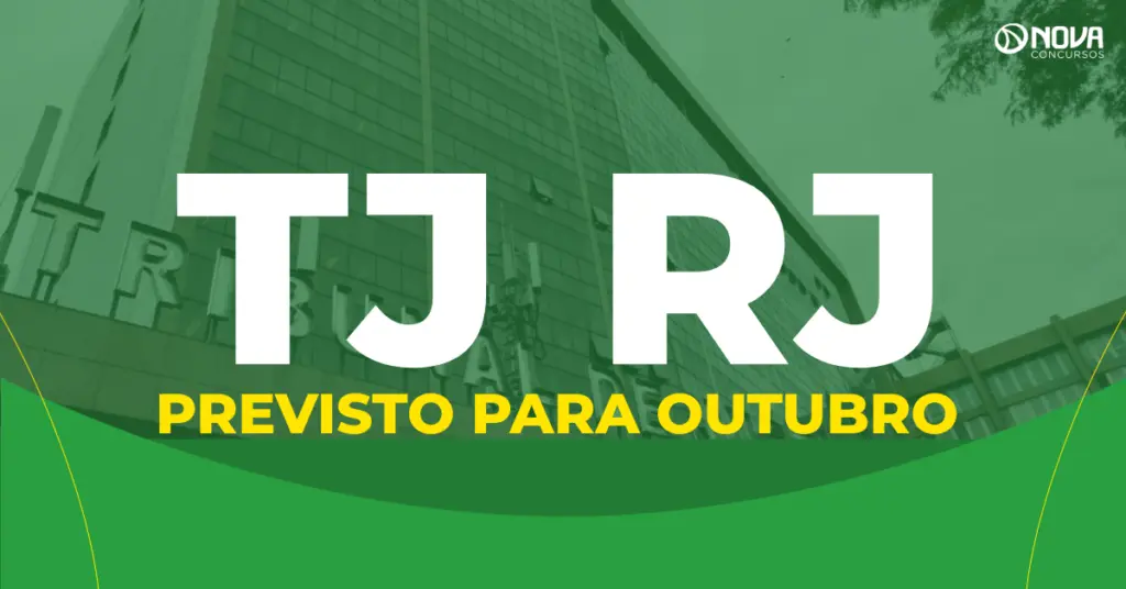 Concurso TJ RJ: Tribunal prevê edital em outubro! FGV é a banca!