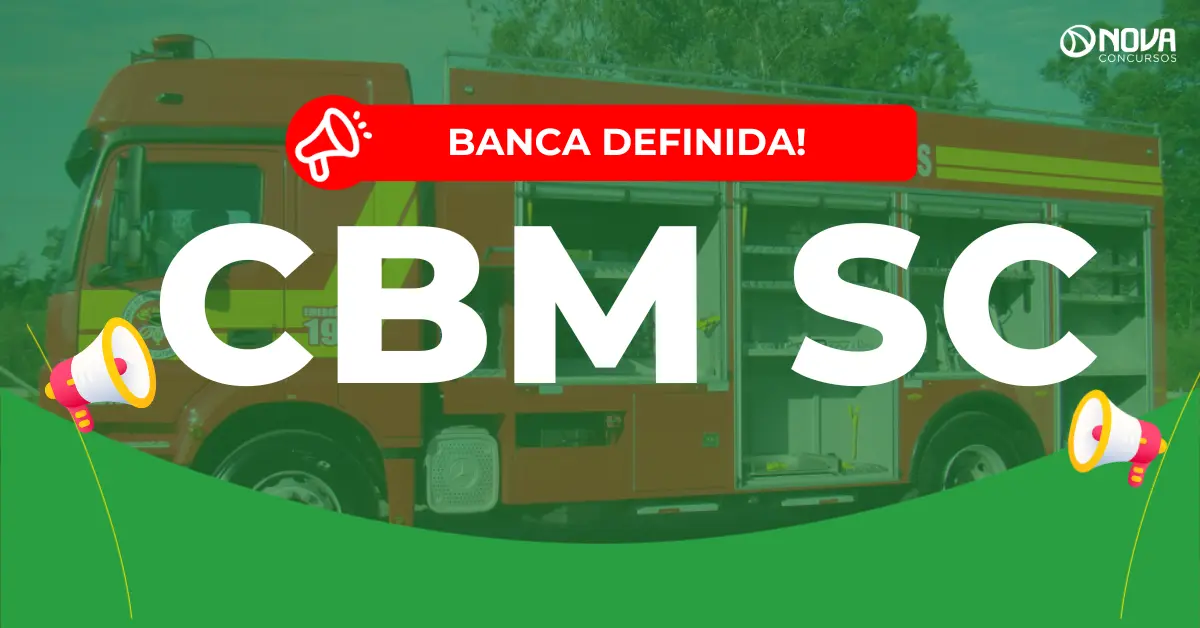 Concurso Bombeiros SC: Banca definida! 110 vagas!