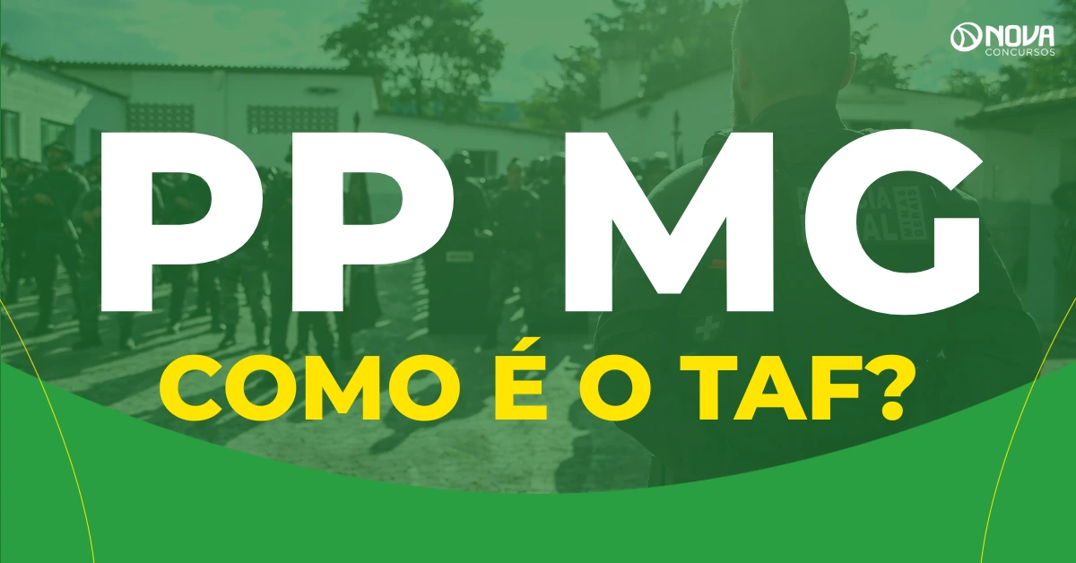 Como é o TAF do concurso Polícia Penal MG? Confira!