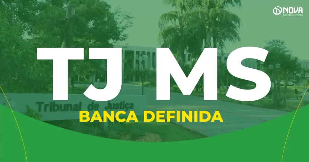 Concurso TJ MS: Banca definida! Lei cria 160 novos cargos!