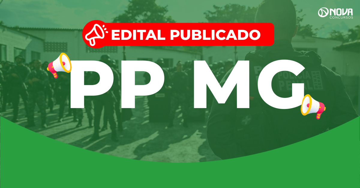 Concurso Polícia Penal MG 2025: Edital publicado! 1.178 vagas!