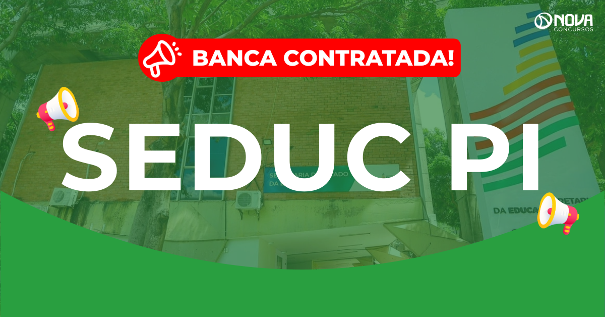 Concurso Seduc PI: Cebraspe é a banca! 4 mil vagas!