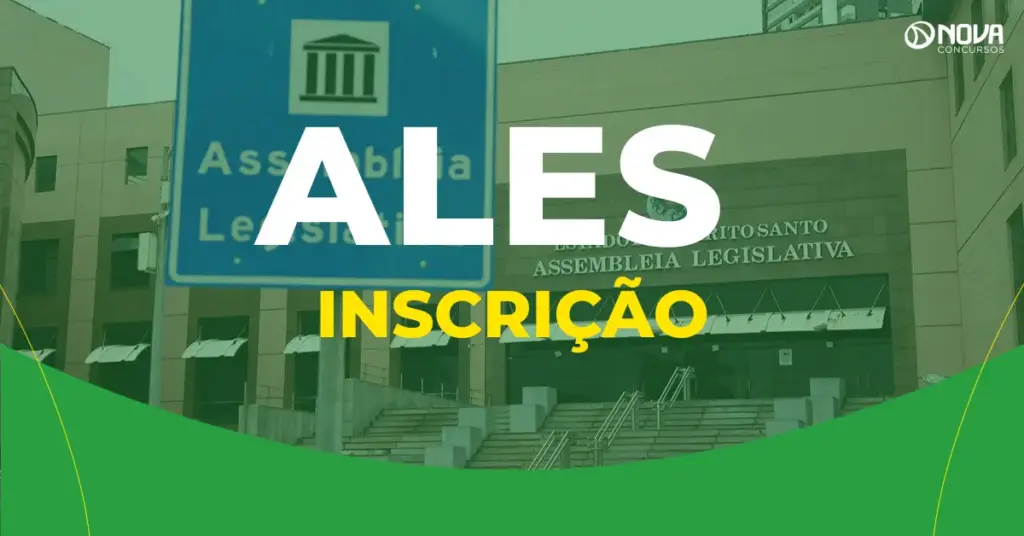 Passo a passo para fazer a inscrição no concurso ALES!