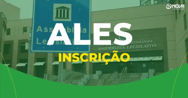 Passo a passo para fazer a inscrição no concurso ALES!