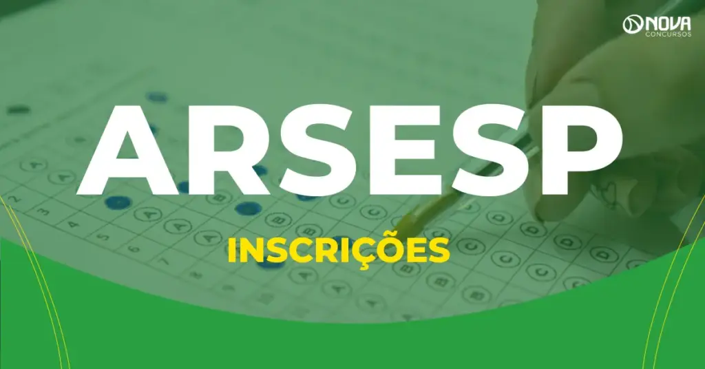 Como fazer a inscrição no concurso Arsesp? Veja o passo a passo!