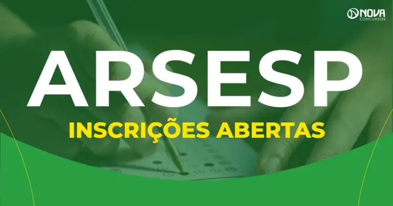 Últimos dias para fazer a inscrição no concurso Arsesp!