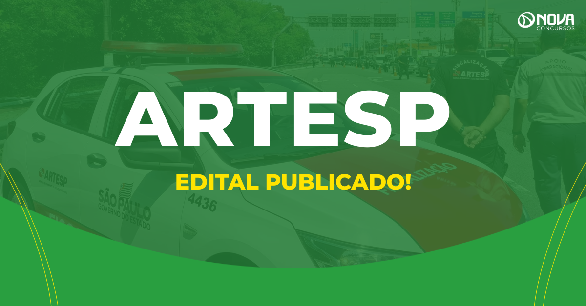 Saiu edital Artesp! Concurso oferta 142 vagas de níveis médio e superior!