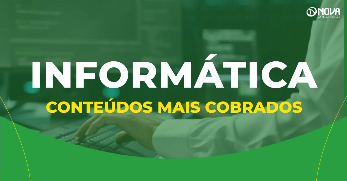 Informática para concurso: Assuntos mais cobrados em toda prova e como estudar!