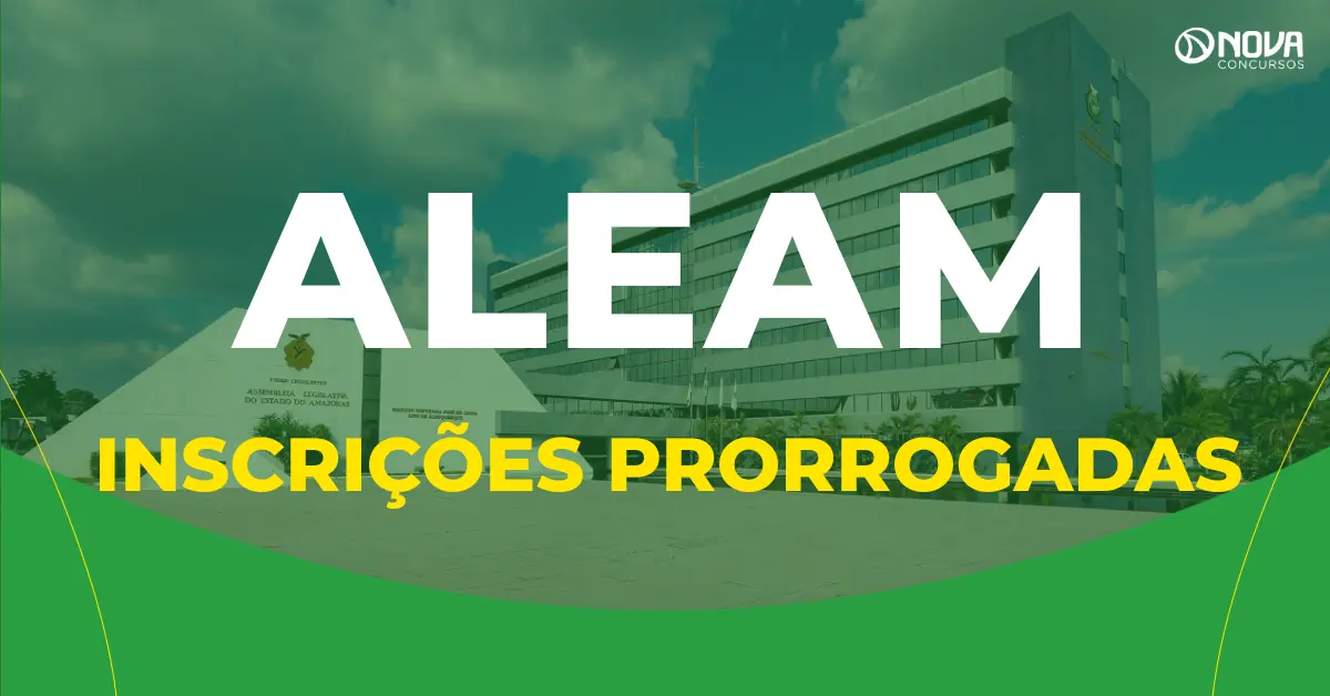 Concurso Aleam: Inscrições prorrogadas até 16/10!