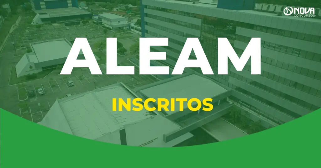 Concurso Aleam tem 50 mil inscritos. Inscrições até 13 de outubro!