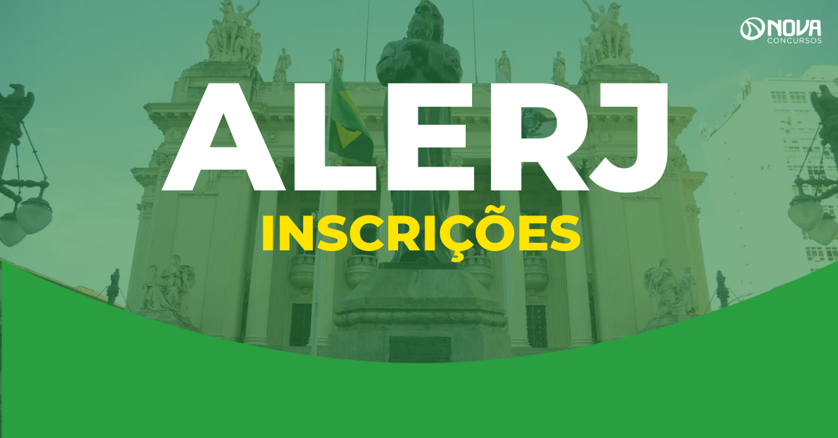 Passo a passo para fazer a inscrição no concurso Alerj 2025!