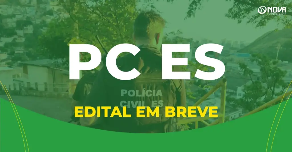 Concurso PC ES terá edital com 1.052 vagas na próxima segunda, 6!