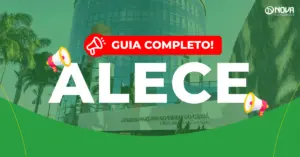 Concurso Alece 2025: Edital está em estudos! 2 Imagem da Assembleia Legislativa do Ceará com o texto “Guia completo! Concurso Alece 2025”.