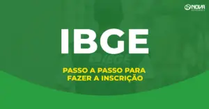 Passo a passo para fazer a inscrição no concurso IBGE 2025!