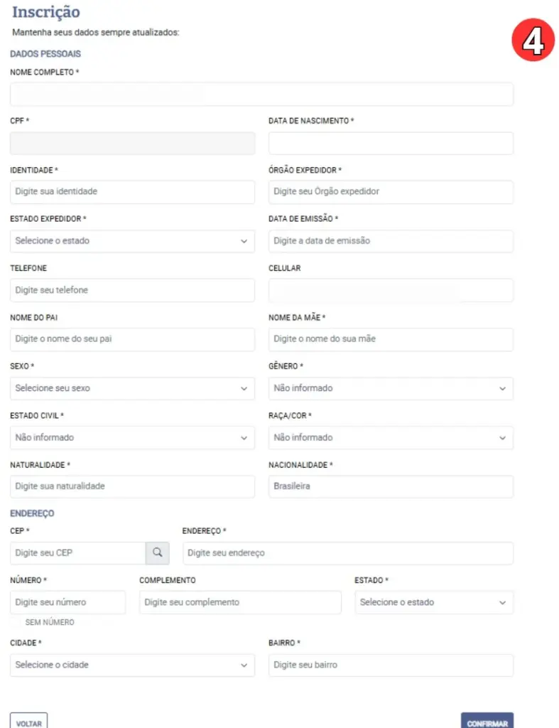 Concurso da Caixa - Passo a passo da inscrição