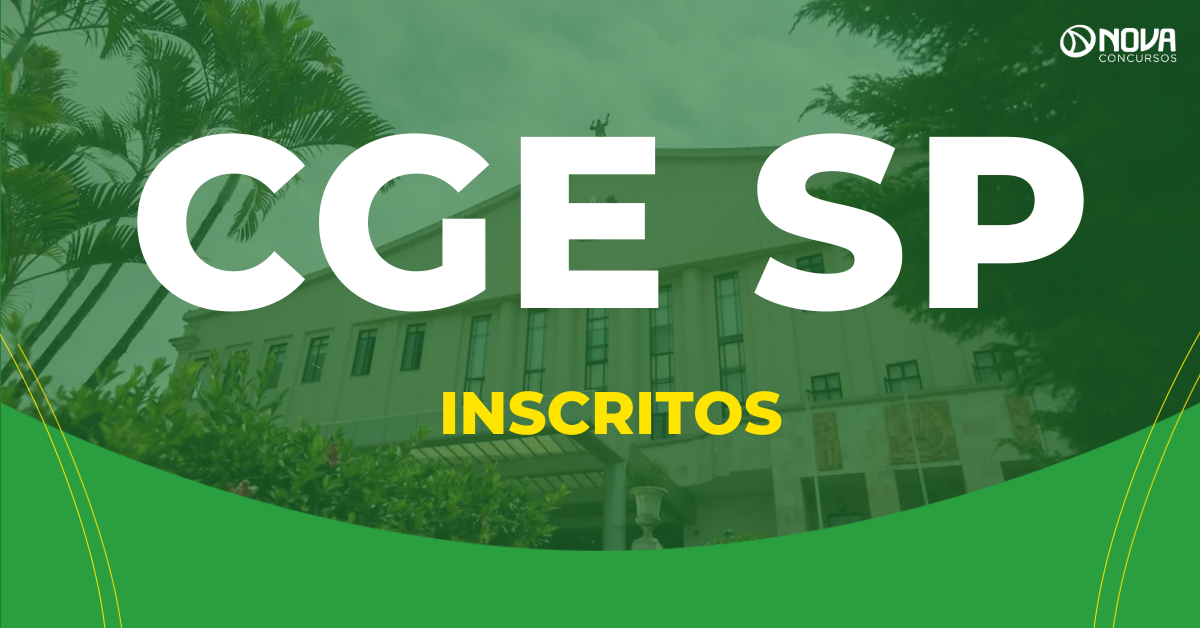 Concurso CGE SP tem mais de 17 mil inscritos para 200 vagas!